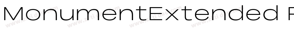 MonumentExtended Reg字体转换